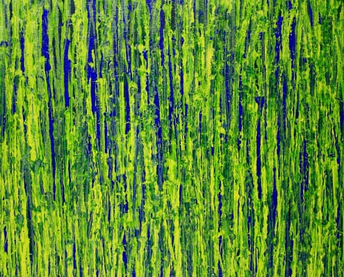 SOLD - Royal Blue (Yellow Reflections) by Nestor Toro 2019 Los Angeles SOLD - Royal Blue (Yellow Reflections) by Nestor Toro 2019 Los Angeles