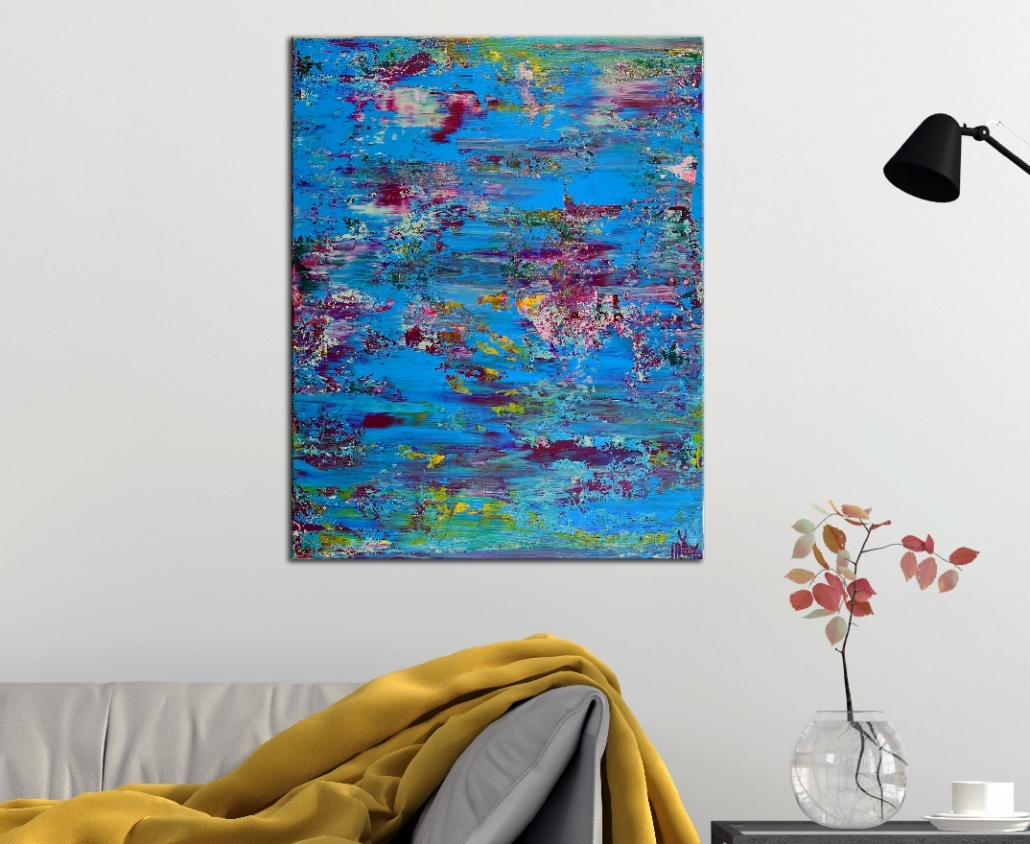 Room View - Celeste Terrain (Amethysts reflections) by Nestor Toro