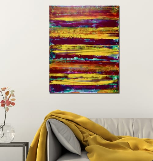 Daydream 2 by Nestor Toro (2019) abstract acrylic painting by Nestor Toro