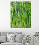 SOLD - Royal Blue (Yellow Reflections) by Nestor Toro 2019 Los Angeles