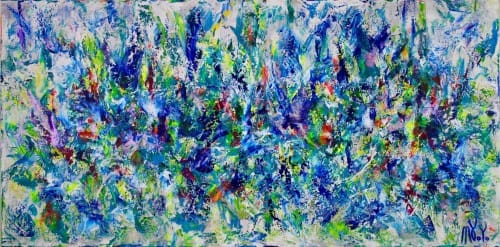 Childhood garden (A closer look) by Nestor Toro 2019 Los Angeles