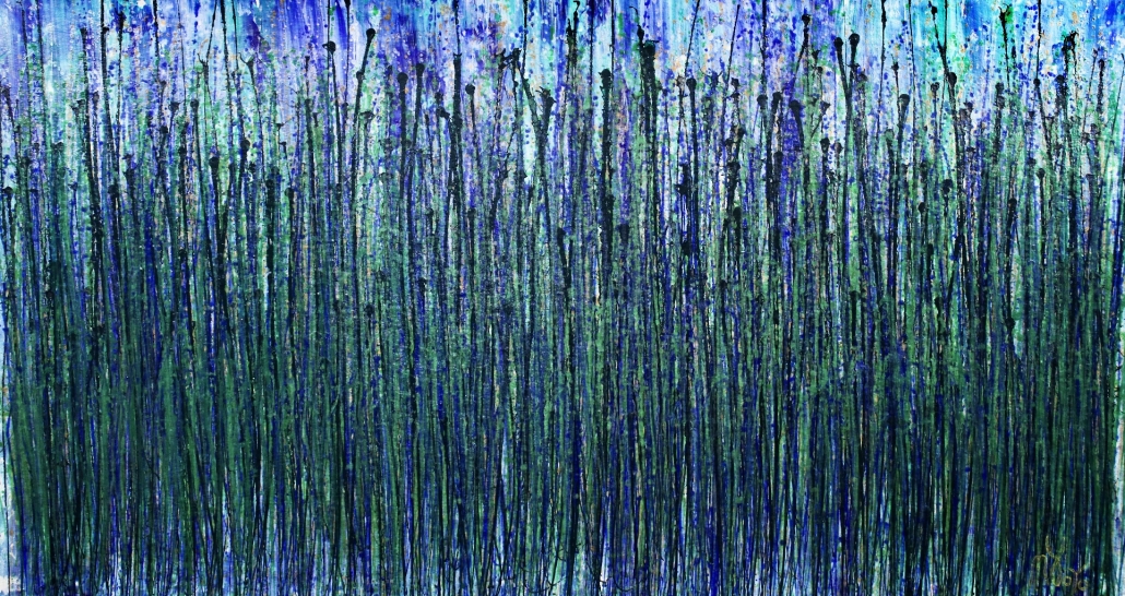 AquaGreen Spectra (Translucent forest) by Nestor Toro - ABSTRACT ART ...