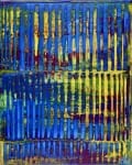 SOLD - Doors and yellow lights by Nestor Toro / Los Angeles
