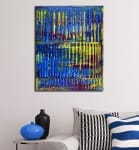 SOLD - Doors and yellow lights by Nestor Toro / Los Angeles