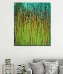 SOLD -Forest Storm (Green Garden) by Nestor Toro