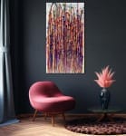 SOLD - Illuminating Garden Spectra 3 (2020) Abstract painting by Nestor Toro