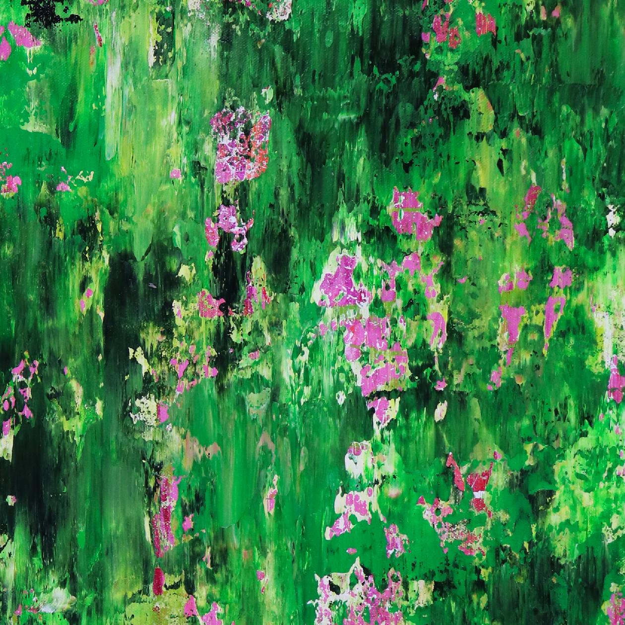 DETAIL - Verdor (A Romance With Green) 3 by Nestor Toro / SOLD