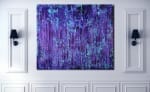 Room View - Torrential Purple Storm (A Closer Look) #1 (2020) by Nestor Toro
