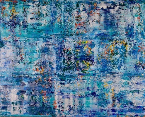 SOLD - Sapphire Spectra (Blue Lakes) (2019) by Nestor Toro SOLD - Sapphire Spectra (Blue Lakes) (2019) by Nestor Toro