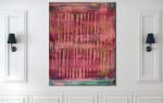 Room View - Pink spectra and lights 2 (2020) by Nestor Toro - SOLD