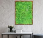 A Green Oasis - Abstract on paper (2020)