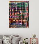 SOLD / Nestor Toro's work Modern Spectra and Lights (2020) 18x24 inches featured in New This Week - September 28, 2020 collection at Saatchi Art!