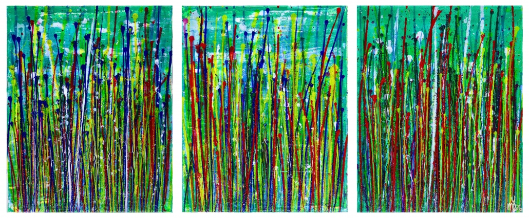 SOLD / Daydream Panorama (Natures Imagery) 13 (2020) - Triptych
