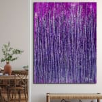 Room View - Lavish Purple Spectra (2020) by Nestor Toro