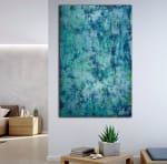 Room View / The Deepest Ocean (Turquoise spectra) (2020) by Nestor Toro