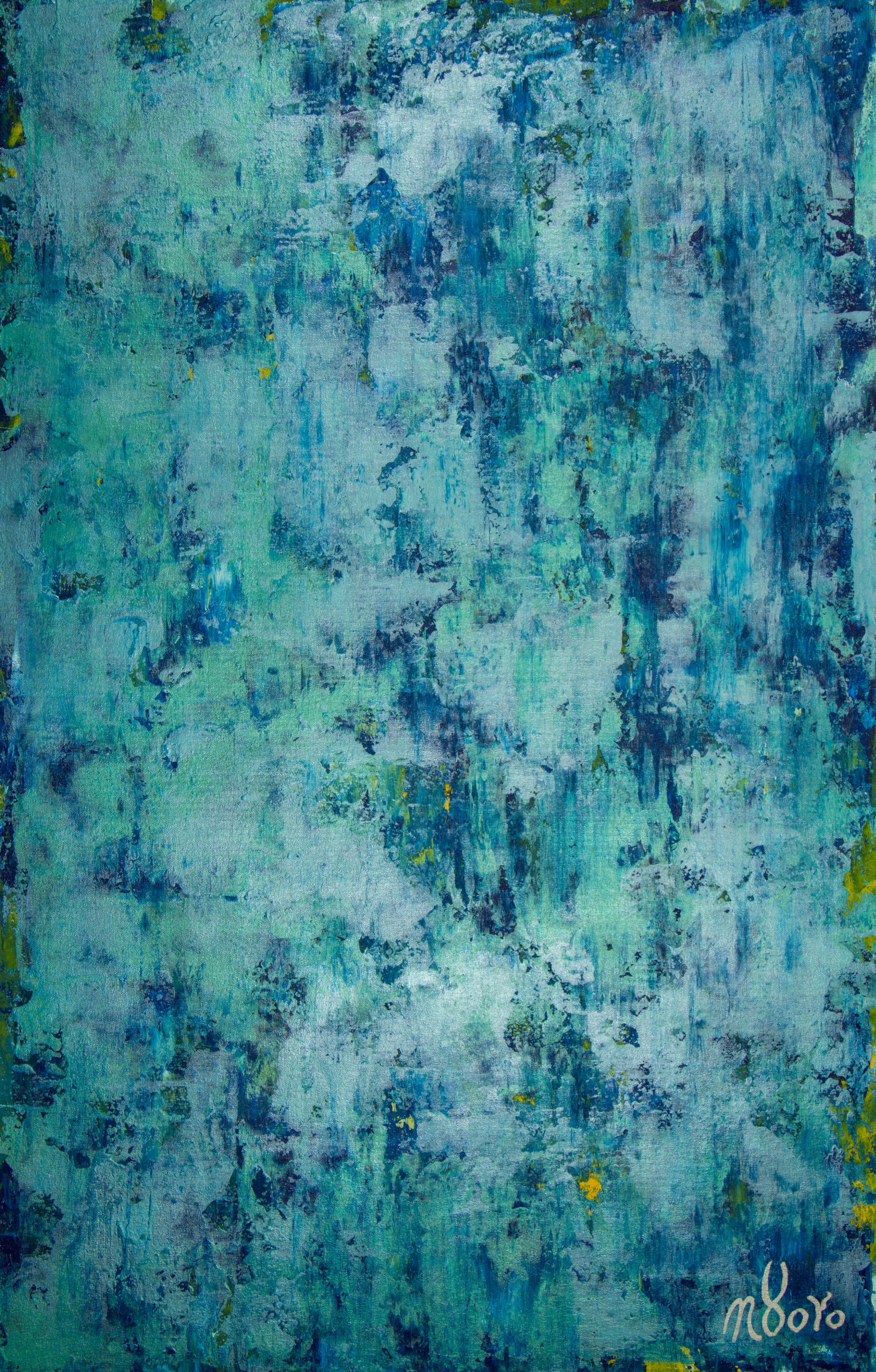 The Deepest Ocean (Turquoise spectra) (2020) by Nestor Toro