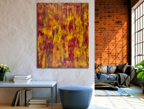 Room View / Fiery Dimensions 2 (2020) by Nestor Toro