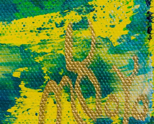 Signature close up / Mountain Terrain (Sunset - Sunrise) 2020 by Nestor Toro / SOLD Signature close up / Mountain Terrain (Sunset - Sunrise) 2020 by Nestor Toro / SOLD