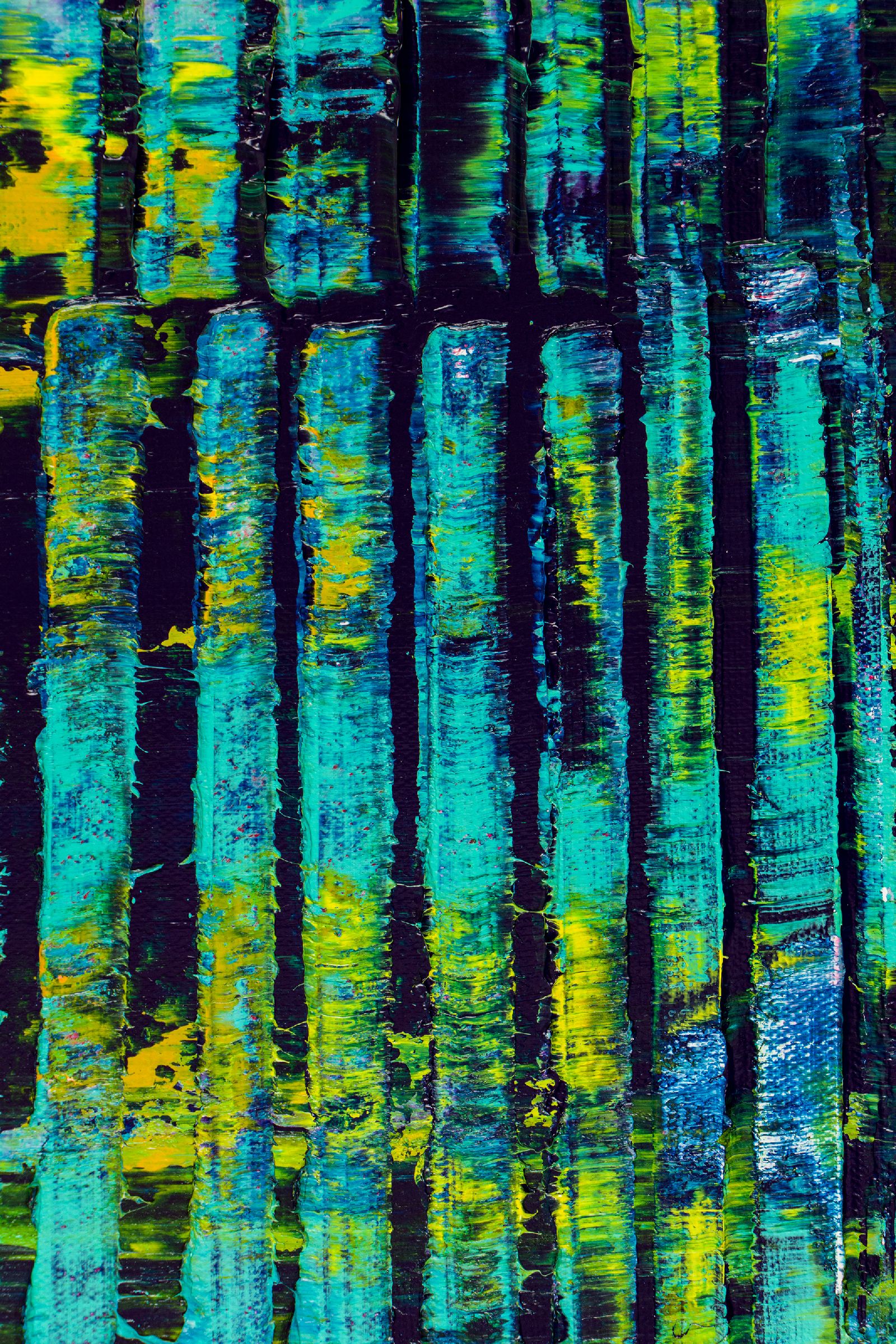 Detail - Modern spectra and lights (With Teal) (2020) by Nestor Toro