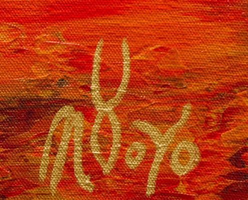 Signature - Fiery dimensions 3 (2020) by Nestor Toro (SOLD) Signature - Fiery dimensions 3 (2020) by Nestor Toro (SOLD)