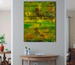 Isolated Forest (Evening Light) (2021) 22x28 by Nestor Toro