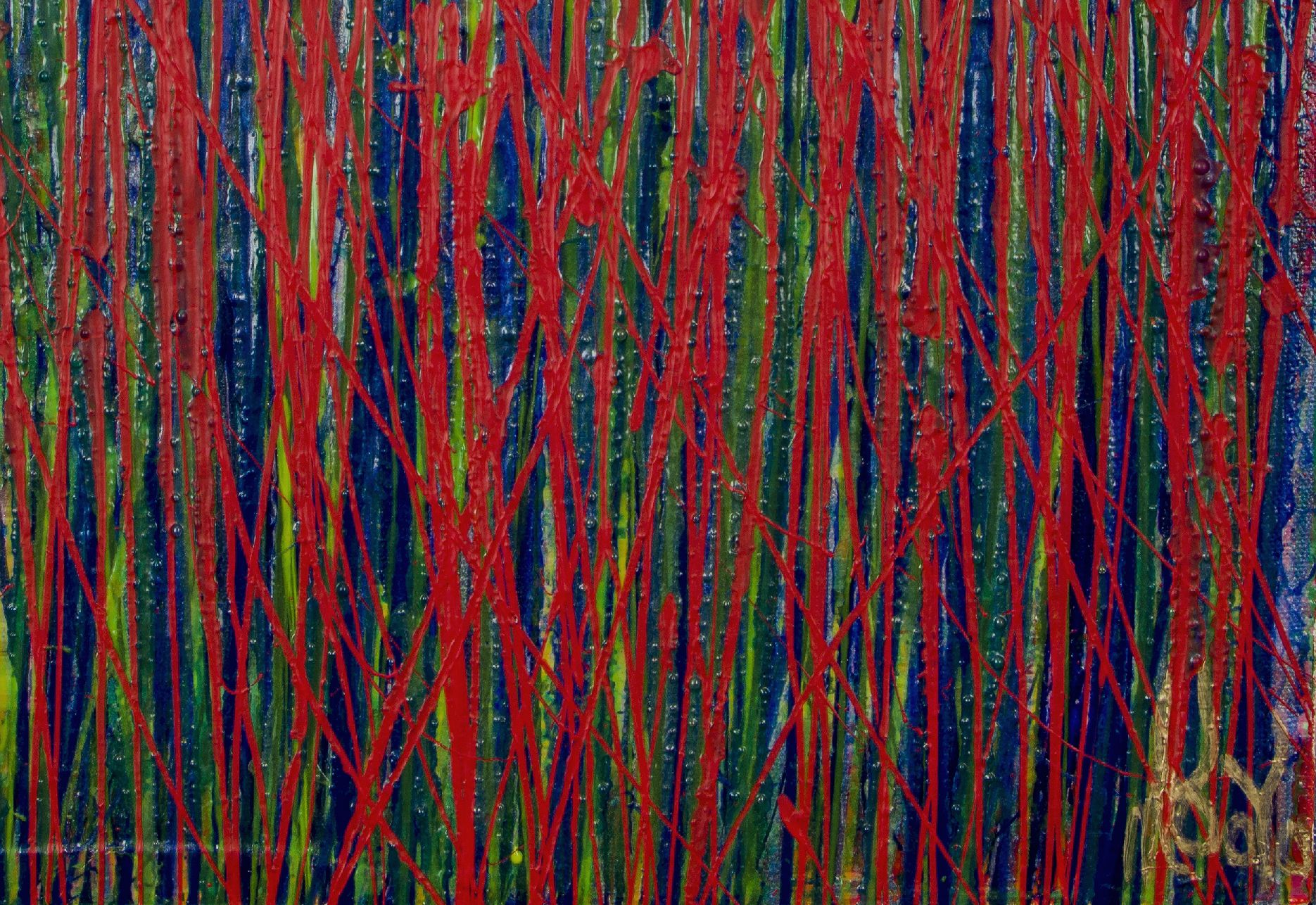 Signature - Like Nothing Else (Experimental Garden) (2021) 22x18 inches by Nestor Toro