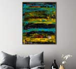 SOLD / Nocturn Panorama (2021) by Nestor Toro