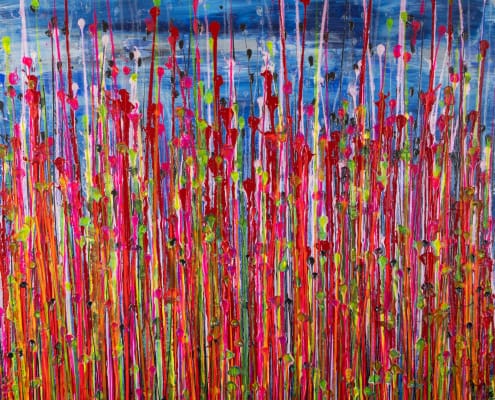 SOLD - Daydream Panorama (Natures Imagery) 37 / 24x30 in (2021) / Artist: Nestor Toro SOLD - Daydream Panorama (Natures Imagery) 37 / 24x30 in (2021) / Artist: Nestor Toro