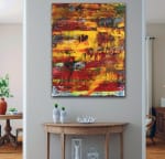 Isolated Forest (Morning Lights) 3 (2021) / 22x28 inches / Artist: Nestor Toro