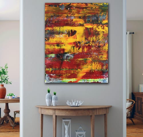 Isolated Forest (Morning Lights) 3 (2021) / 22x28 inches / Artist: Nestor Toro