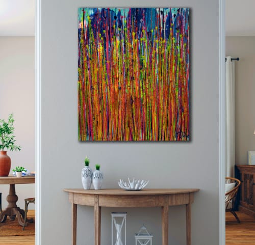 Daydream panorama (Natures Imagery) 32 (2021) / Room example / Artist: Nestor Toro