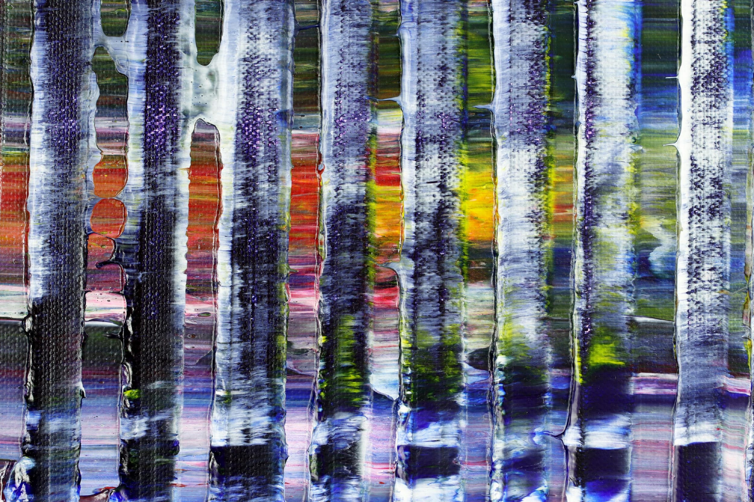 DETAIL - A Matter of Nature 3 (2021) / 24x30 in / Artist: Nestor Toro