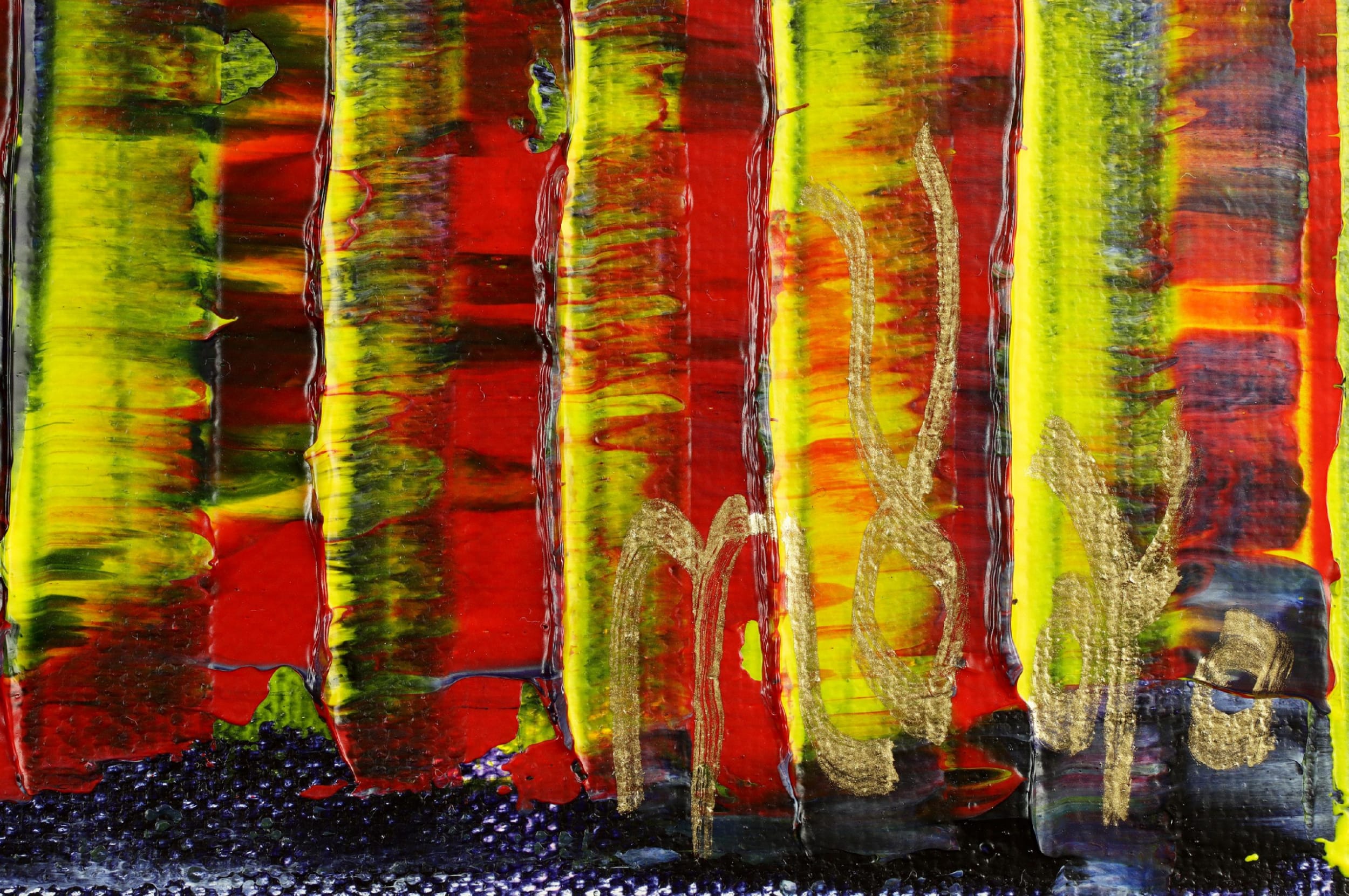 Signature DETAIL - A Matter of Nature 3 (2021) / 24x30 in / Artist: Nestor Toro