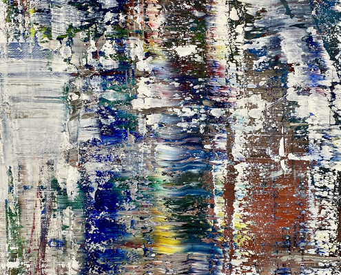 Gerhard Richter: Cage Paintings Exhibition / Gagosian Gallery - Beverly Hills Dec 2020