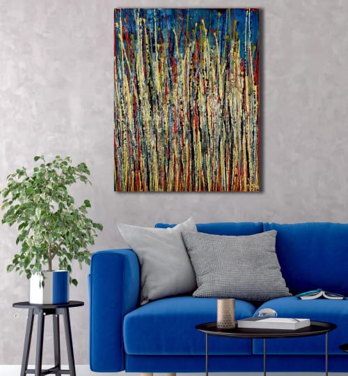 Faces of Nature 11 (2021) / Room example / Artist: Nestor Toro