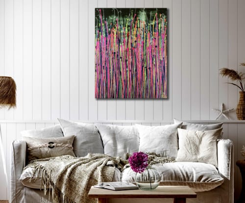 Faces of Nature 12 (2021) / Room example / Artist: Nestor Toro