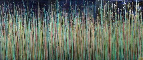 Drizzles Symphony 4 (2021) TRIPTYCH / Artist: Nestor Toro