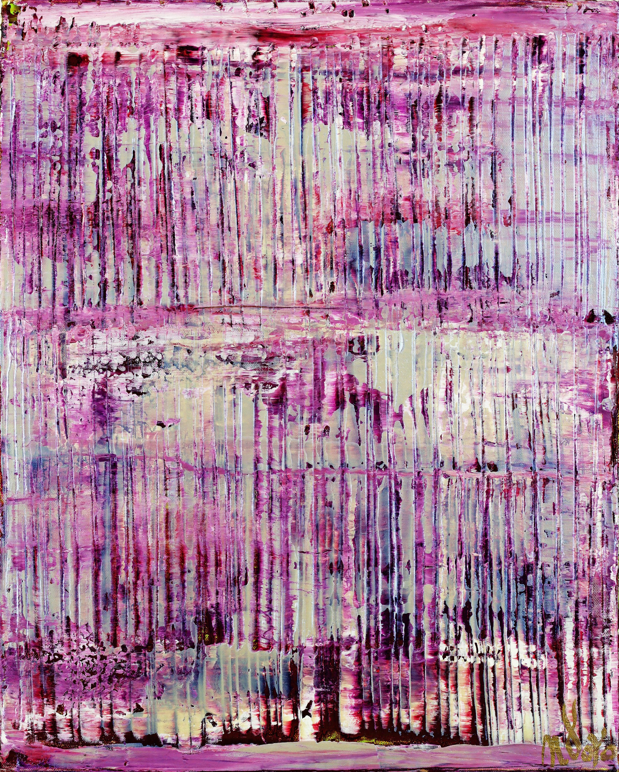 Purple Panorama (Changing Iridescent Blue) 2 (2021) / Artist: Nestor Toro