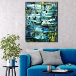 SOLD / Under Water (Caribbean Ocean) (2021) / Artist: Nestor Toro