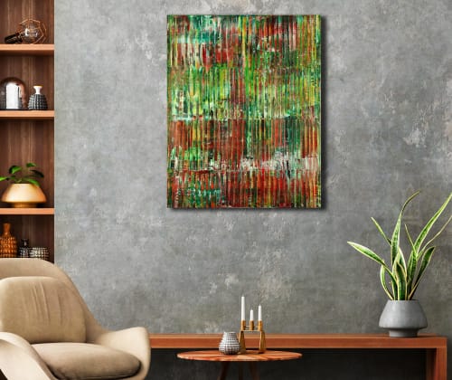 Unpredictable nature (Earth colorfield) 2 (2021)