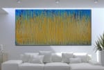 SOLD / Thunder Silhouettes (Golden Spectra) 3 (2021) / ARTIST: Nestor Toro