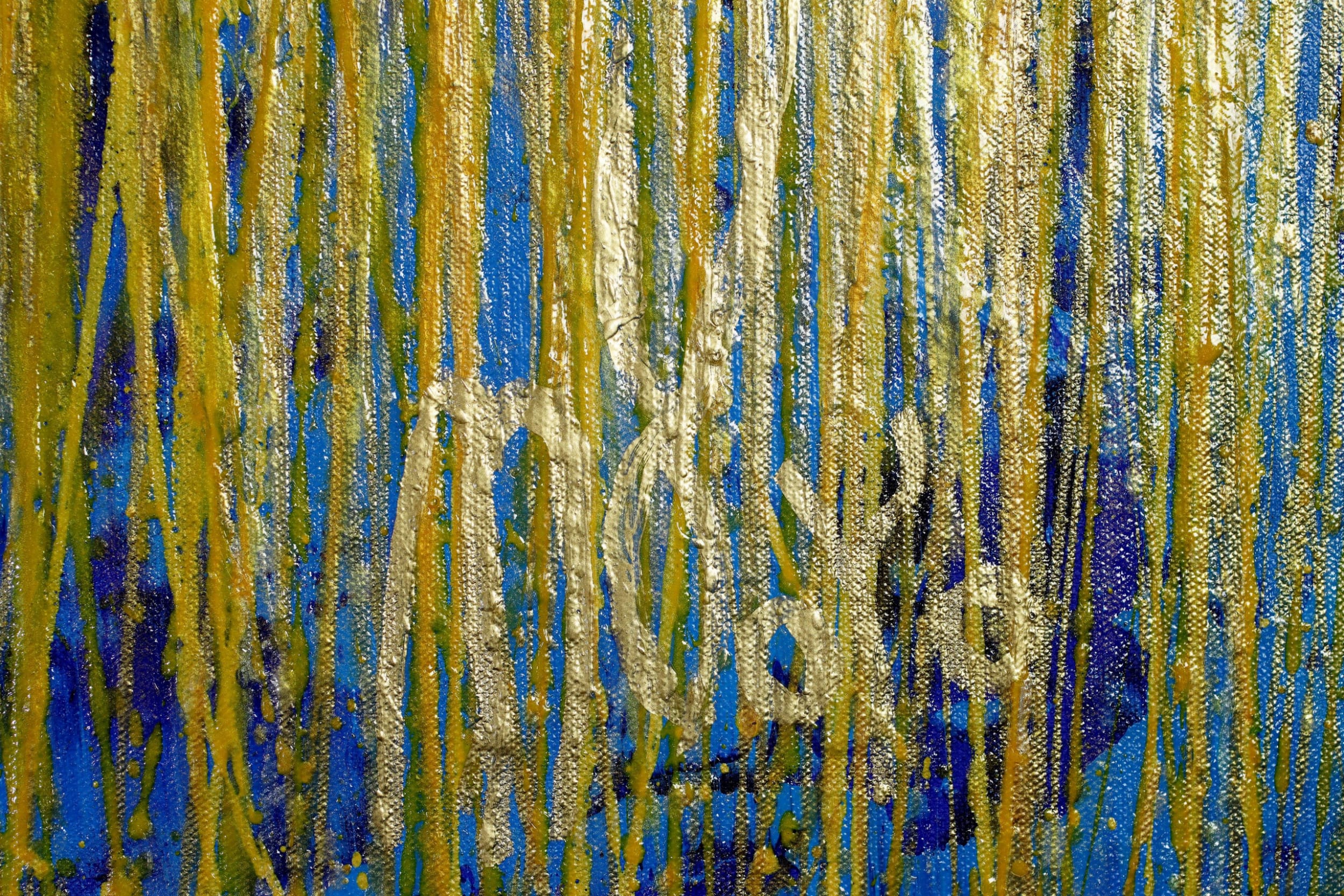SOLD / Thunder Silhouettes (Golden Spectra) 3 (2021)
