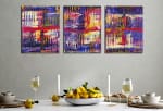 SOLD / Down Memory Lane (With You) 2 (2021) / Triptych