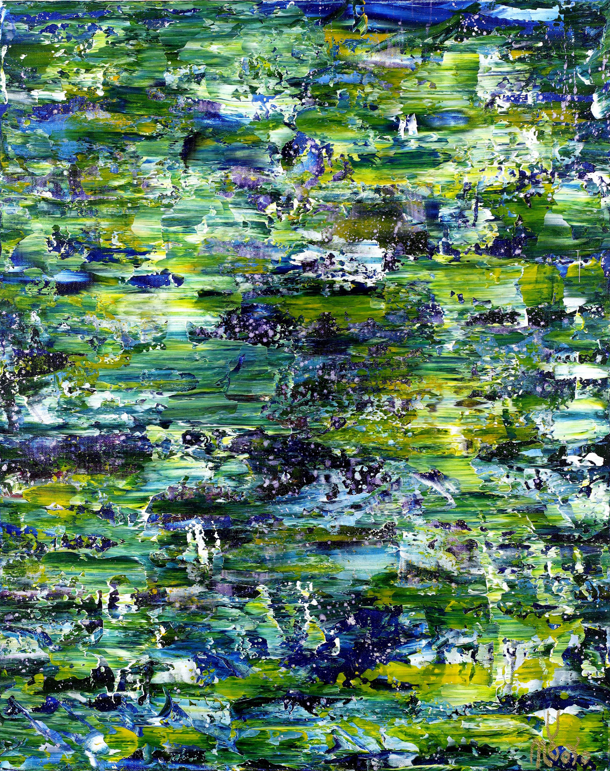SOLD / Forest Tapestry (River Rush) (2021) 24X30 inches