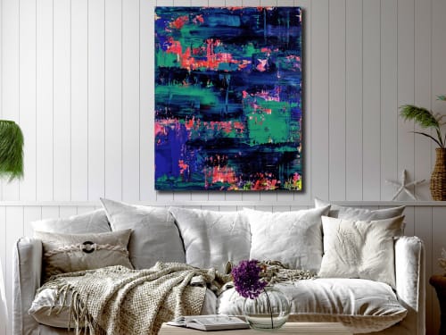 Buddha's Window (2021) 24x30 inches / Nestor Toro