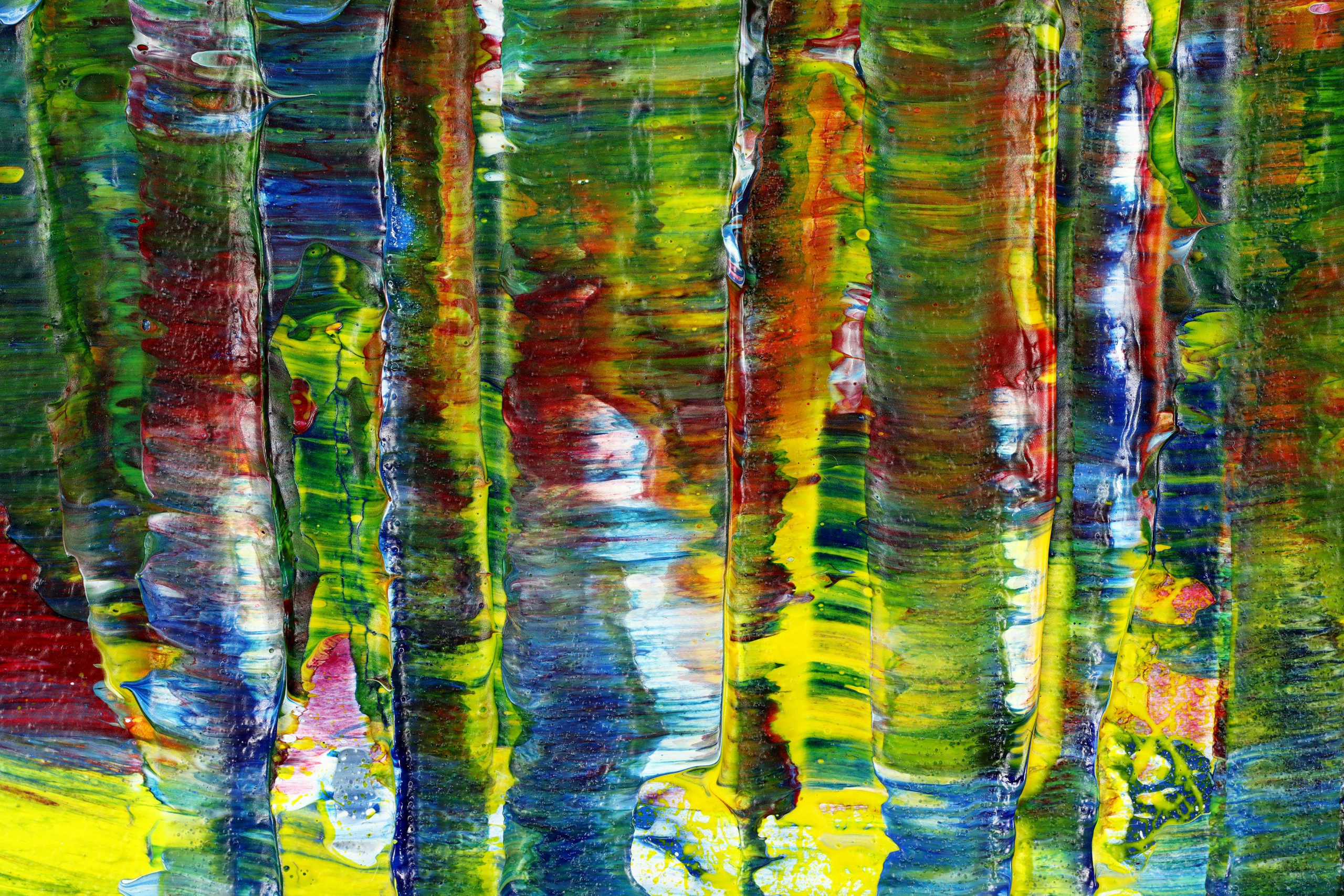 Water and Forest (2021) / 16x20 inches / Nestor Toro