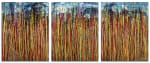 Waiting For The Storm (2022) / TRIPTYCH / 72x30 inches