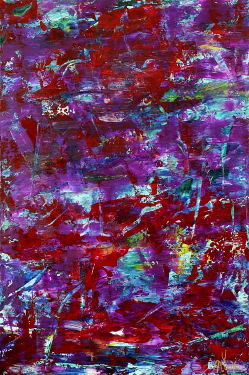 Intricate Dreams 3 (2022) / 24x36 inches Ready to hang