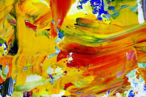 DETAIL / Deconstructed Garden (2022) / 36 x 36 inches / Nestor Toro / (SOLD)