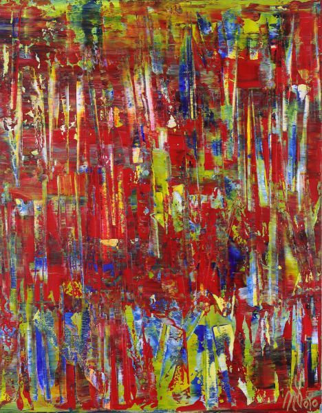 The Other Side Of Red (2022) / 22x28 inches / Nestor Toro